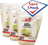 Badia Granulated Onion 36 oz Pack of 3